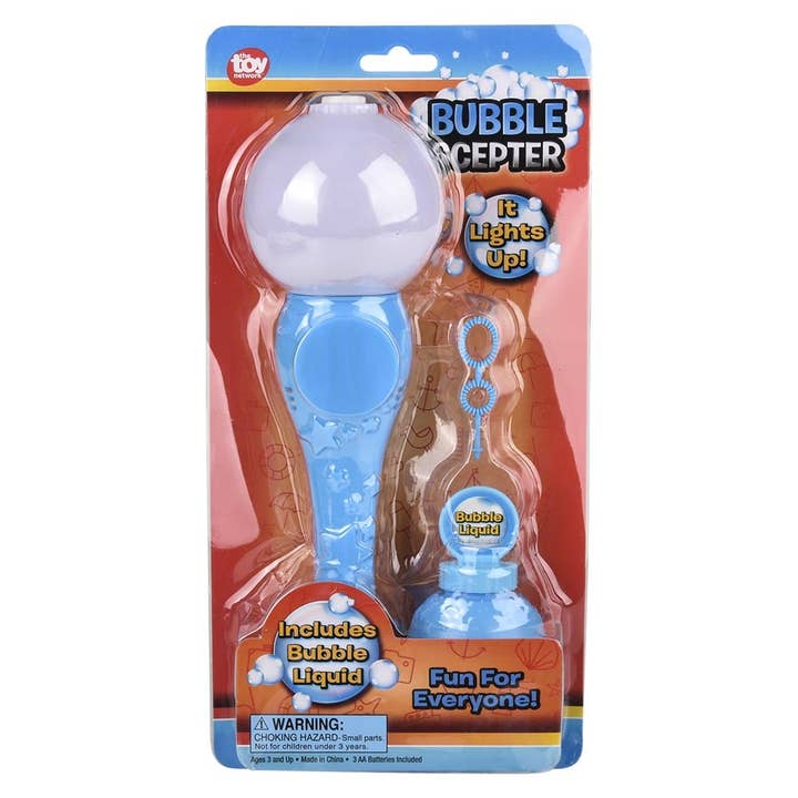 La Luna Bella - Toys - Vendita all'ingrosso Giocattolo luminoso - Bambini e neonati - Giocattoli luminosi LIGHT-UP BUBBLE SCEPTER LLB da 13,5"