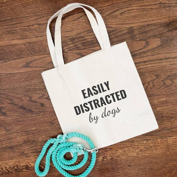Woofsie - Wholesale Tote Bag - Women's - Easily Distracted by Dogs Tote Bag2