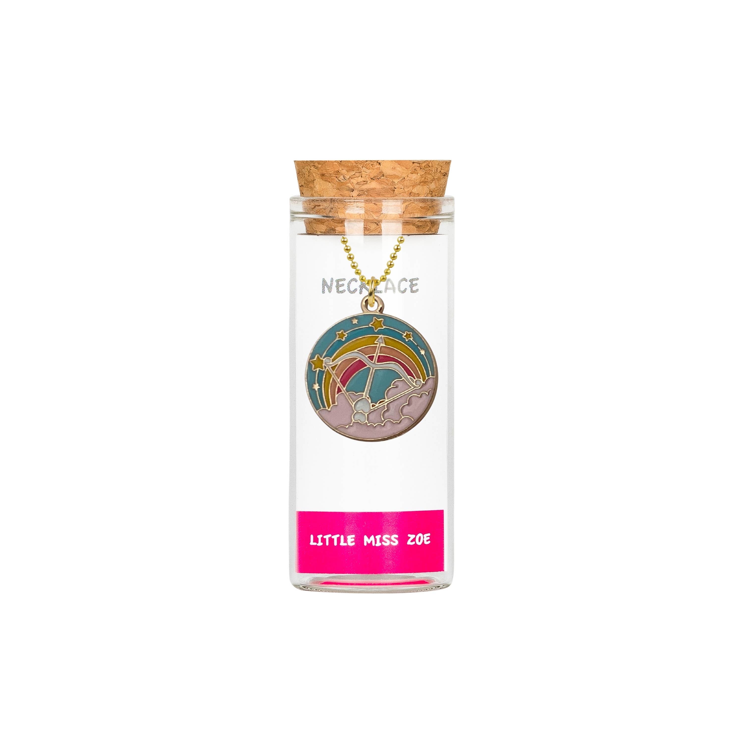 Little Miss Zoe - Wholesale Kids Necklace - Kids - Kids Charm Necklace in a glass bottle41