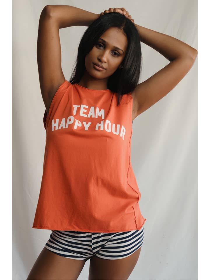 People Of Leisure – wholesale Tank top – Women′s – Team Happy Hour Tank2
