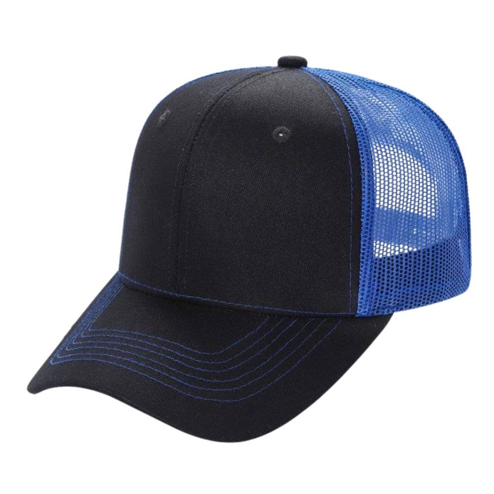 DOBBI – Großhandel Trucker-Cap – Unisex – Curve Trucker Mesh-Mütze mit 6 Paneelen7