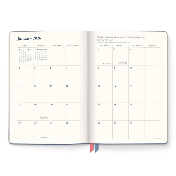 Studio Oh! - Wholesale Planner - 2026 Fully Booked Clara Clothbound Planner