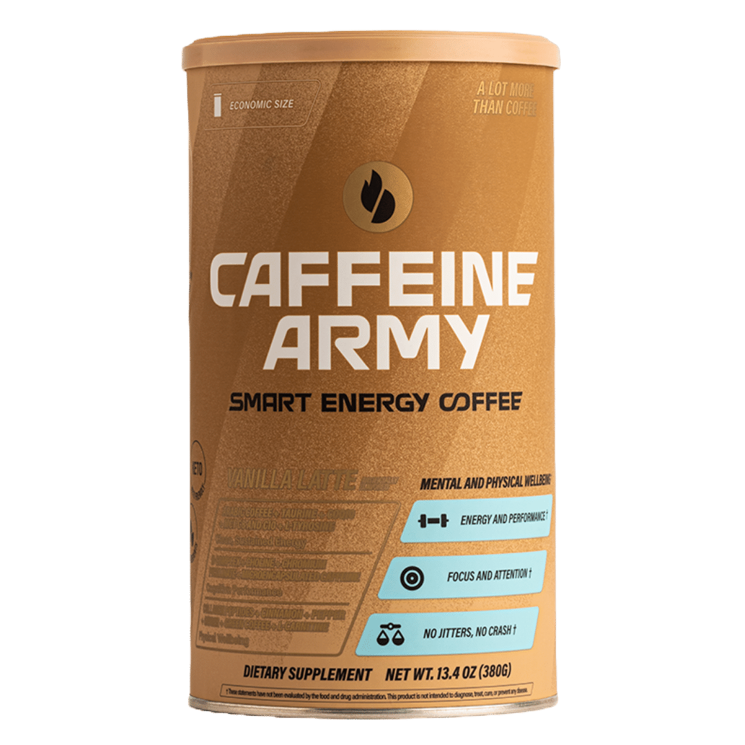 Caffeine Army LLC - Vente Cafés/expressos instantanés - Café Smart Energy, format économique (38 portions)0