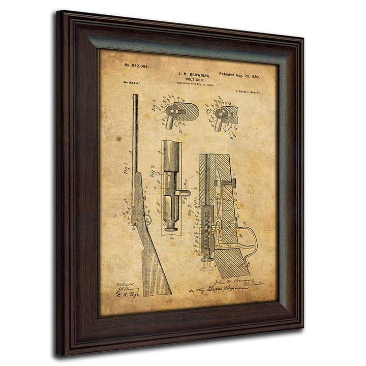Personal Prints - Wholesale Art Print - Firearm Guns - Patent Art