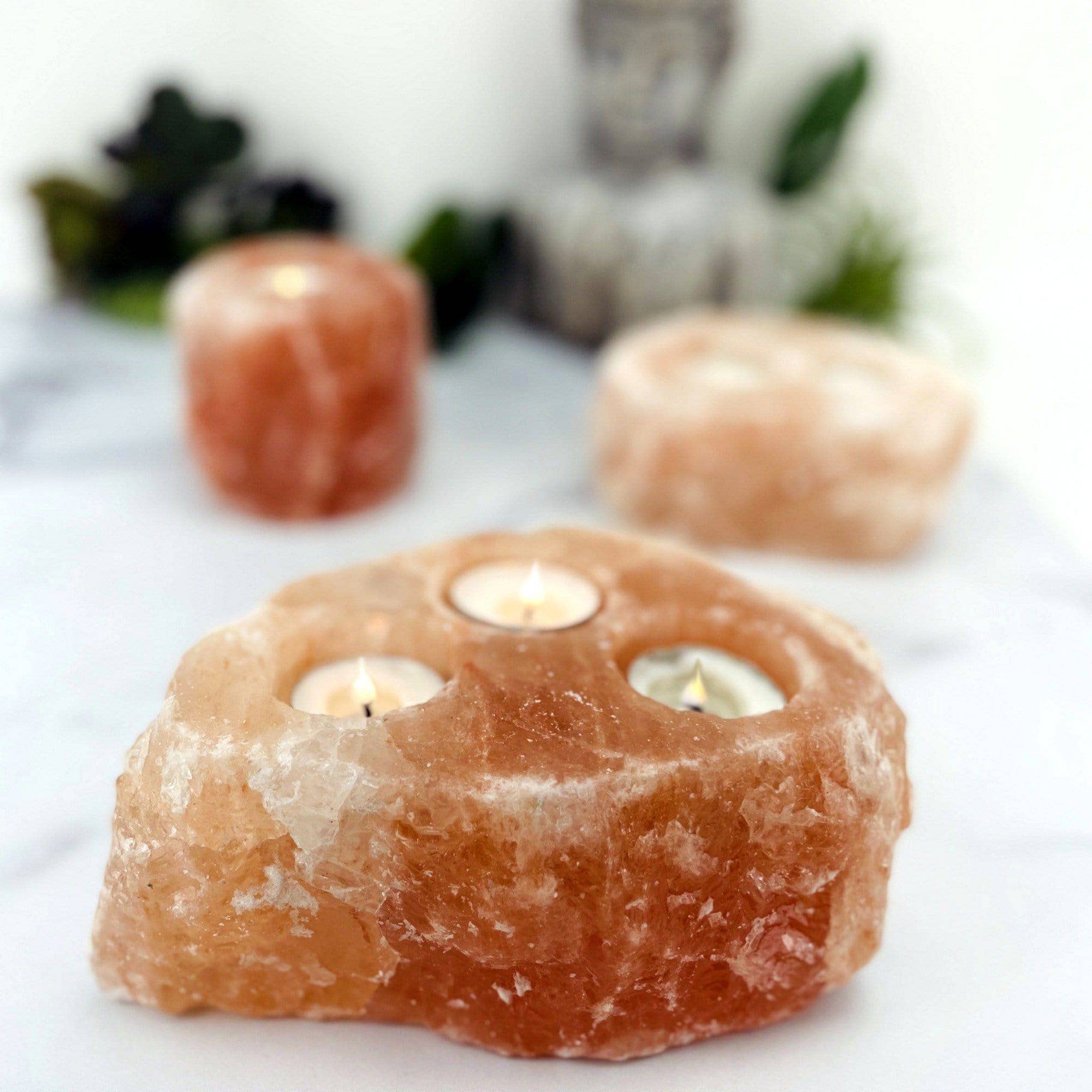 Rock Paradise - Wholesale Candle Holder - Himalayan Salt Candle Holder - Natural Stone Crystal7