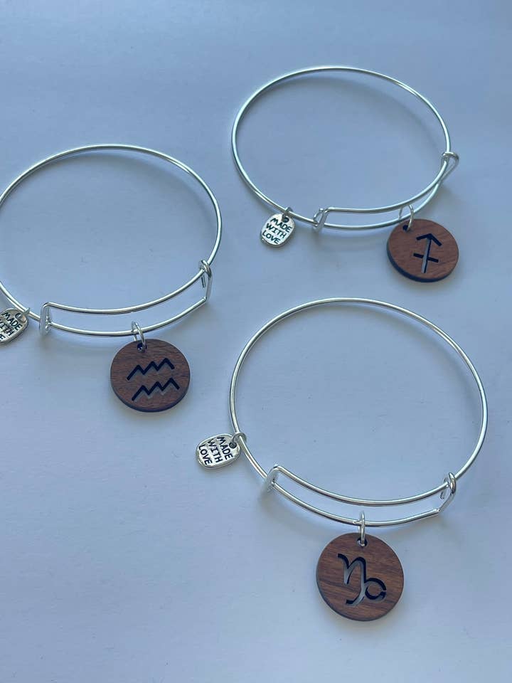 Pulsera Ajustable del Zodiaco Pack de 12 | Joyería | Tarot - Lunar para venta al por mayor de Cosmic