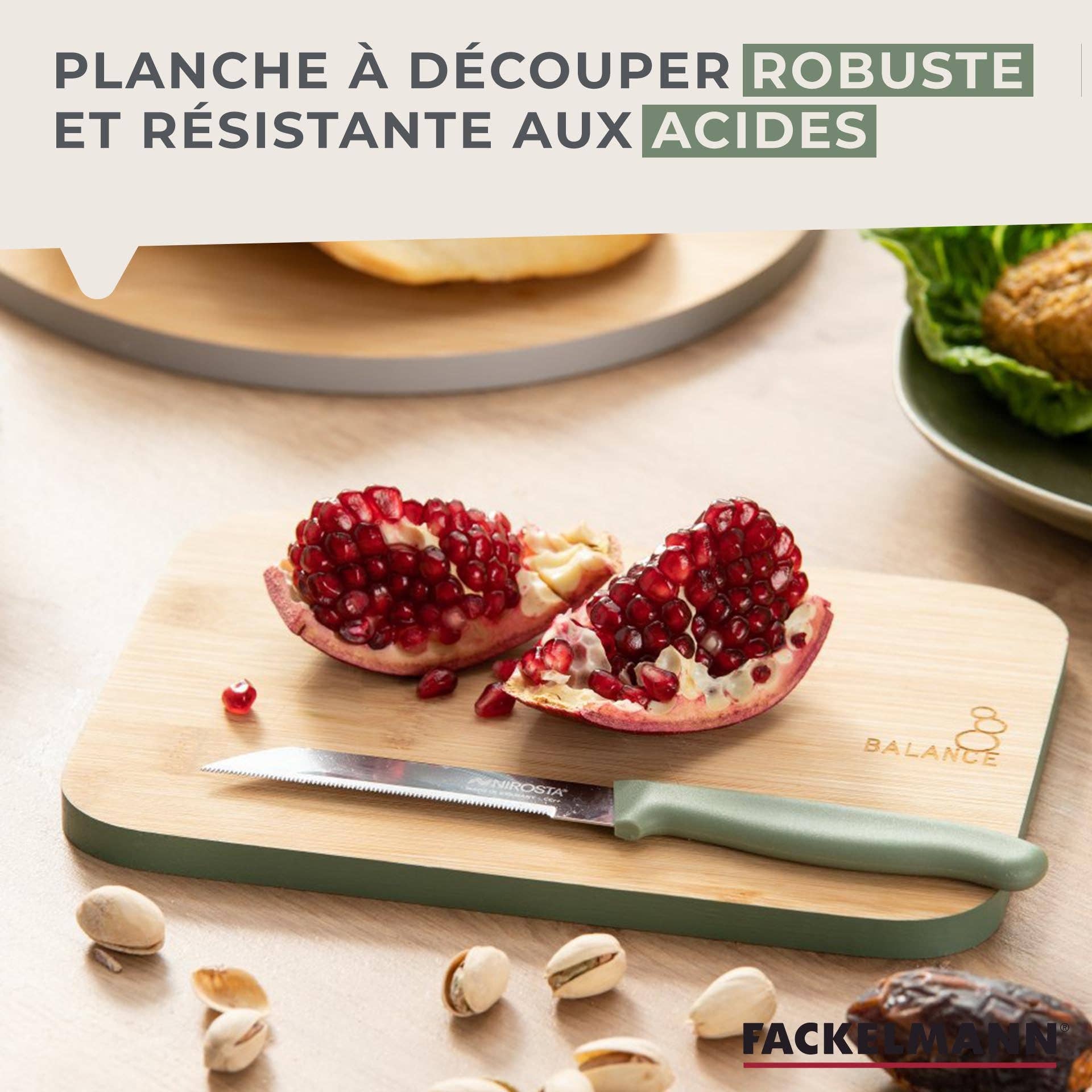 Zenker – wholesale Cutting board – Fackelmann Balance Bamboo Cutting Board 21 x 15 cm4