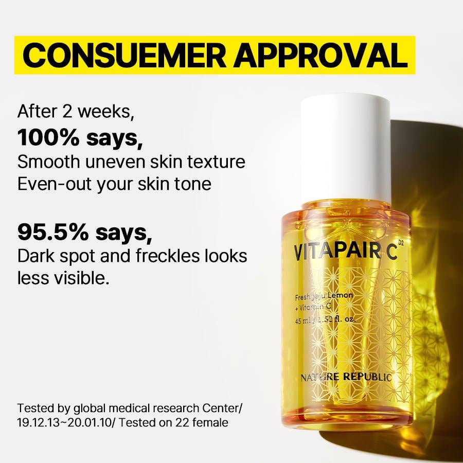 VIAI Beauty - Wholesale Facial Serum/Concentrate - Nature Republic Vitapair C Glow Facial Serum3