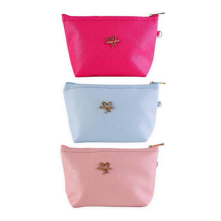 Kosmetik-/toilettaske med hjertepynt for engroshandel hos Accentra