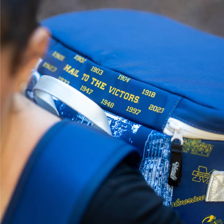 Varsity Cooler - Wholesale Cooler/Cooler Bag - University of Michigan Backpack Cooler6