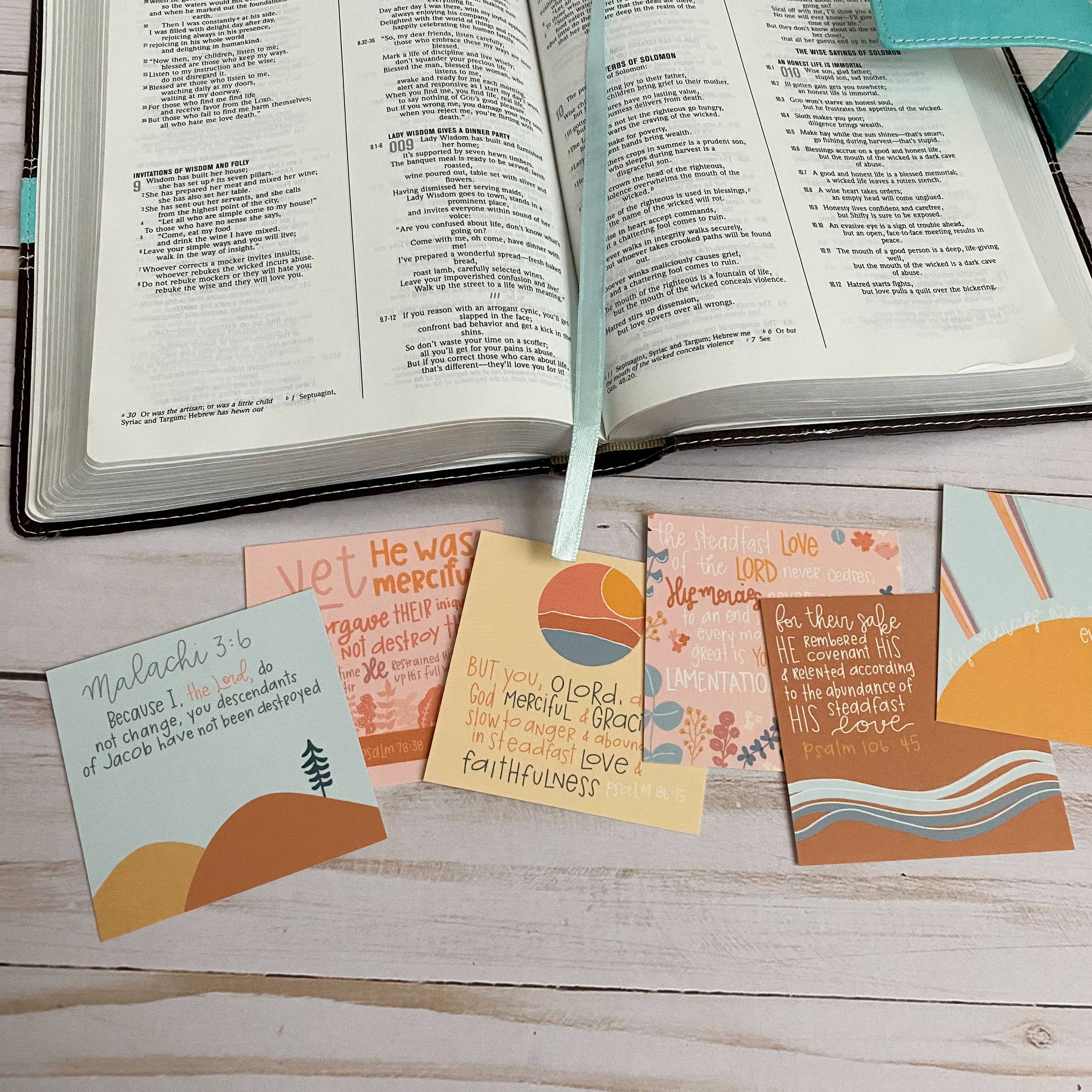 swaygirls - Wholesale Religious Card - Scripture Cards | Lamentations 3:22-23 | Prayer Cards8