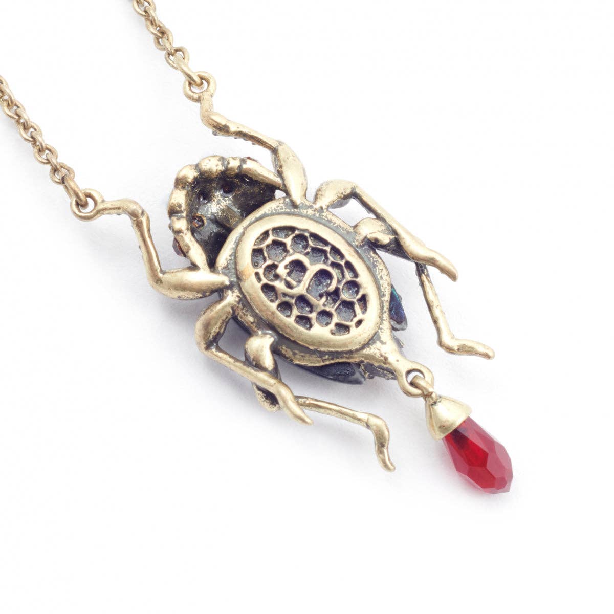 Bill Skinner - Wholesale Pendant/Charm Necklace - Bejewelled Beetle Pendant5
