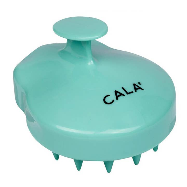 PINEAPPLE Beauty – wholesale Hair brush/comb – CALA 69307 MINT Scalp Massaging Shampoo Brush - 6pc