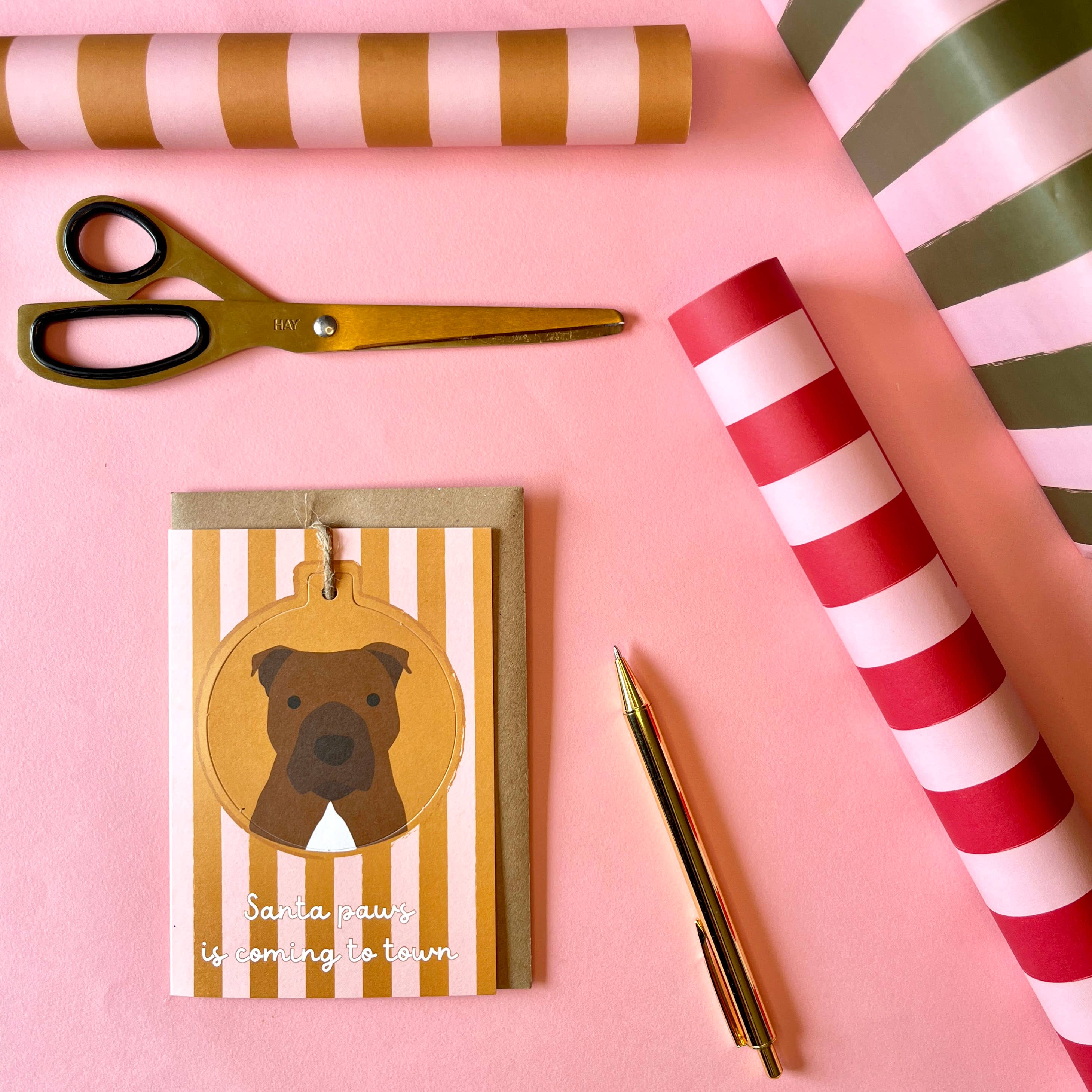 Heather Alstead Design Ltd - Wholesale Christmas card - Dog Breed - Pop Out Christmas Bauble Cards 10