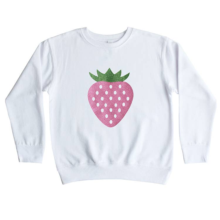 Sparkle Sisters by Couture Clips - Wholesale Sweatshirt - Kids - Strawberry Sweatshirt1