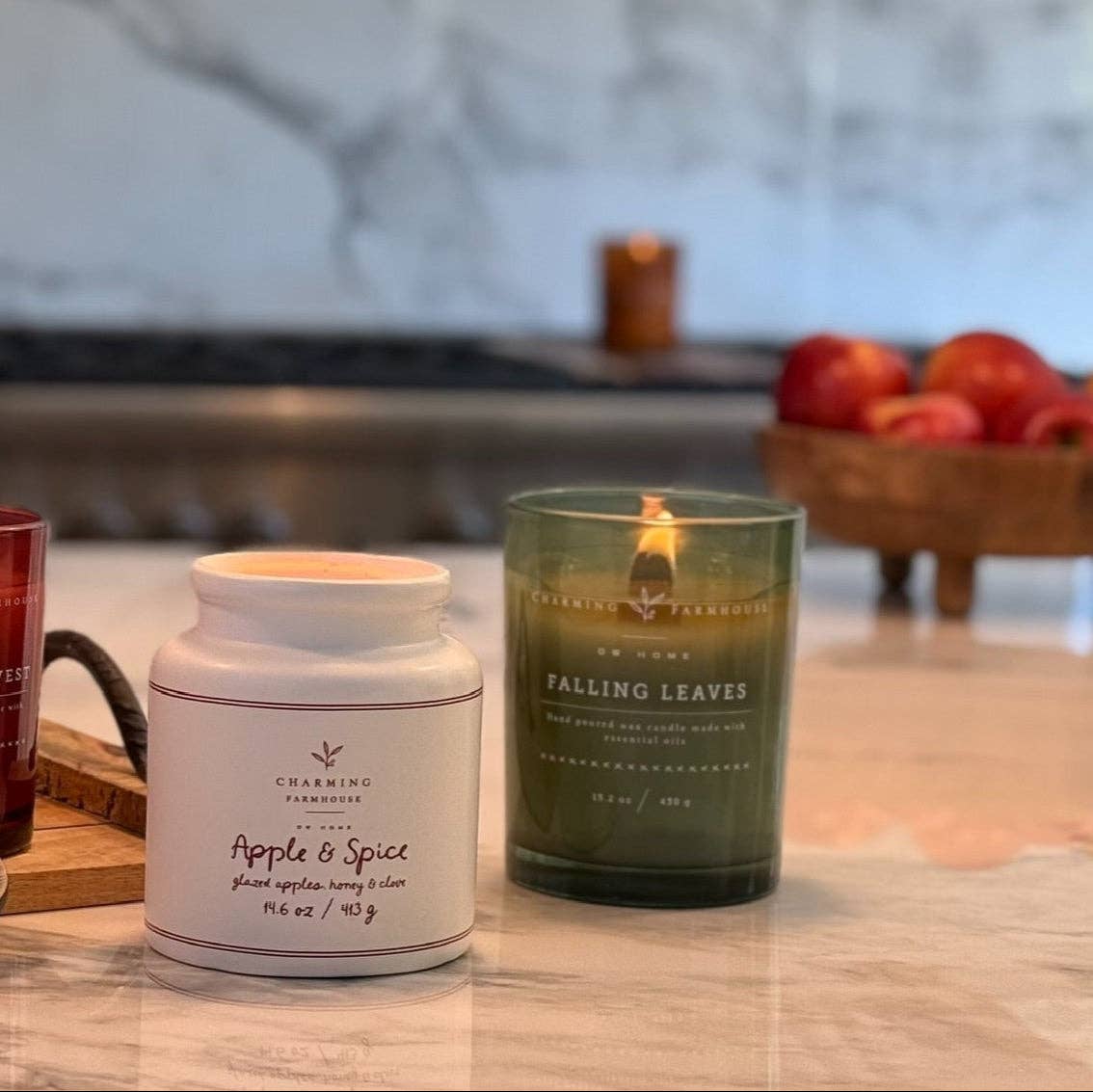 Goodies - Vente Bougie en bocal - Feuilles tombantes2