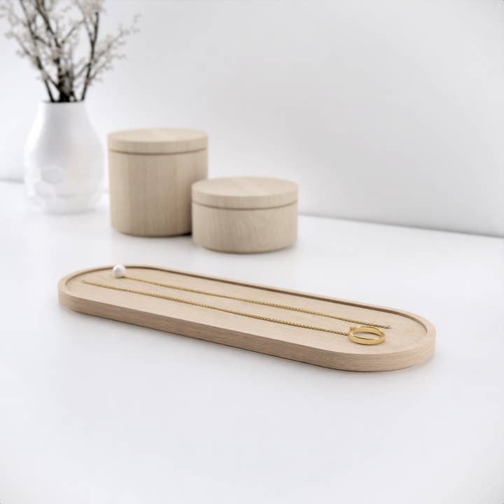 Lawa Design - Vente Rangements de bureau - Plateau organisateur de bureau en bois empilable1