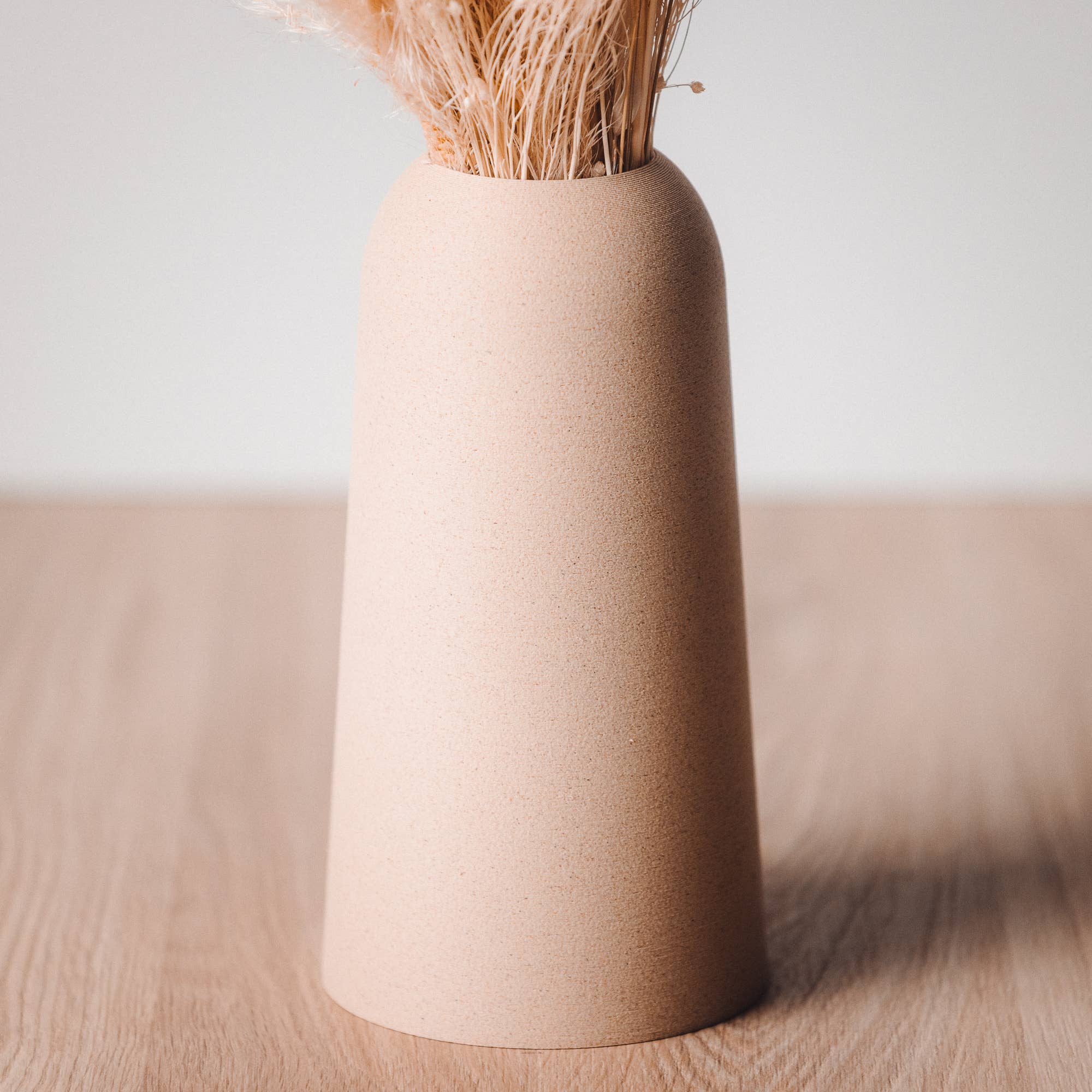 Copo Design - Wholesale Vase - Dried flowers Vase - Wood based and plastic free - Pure3