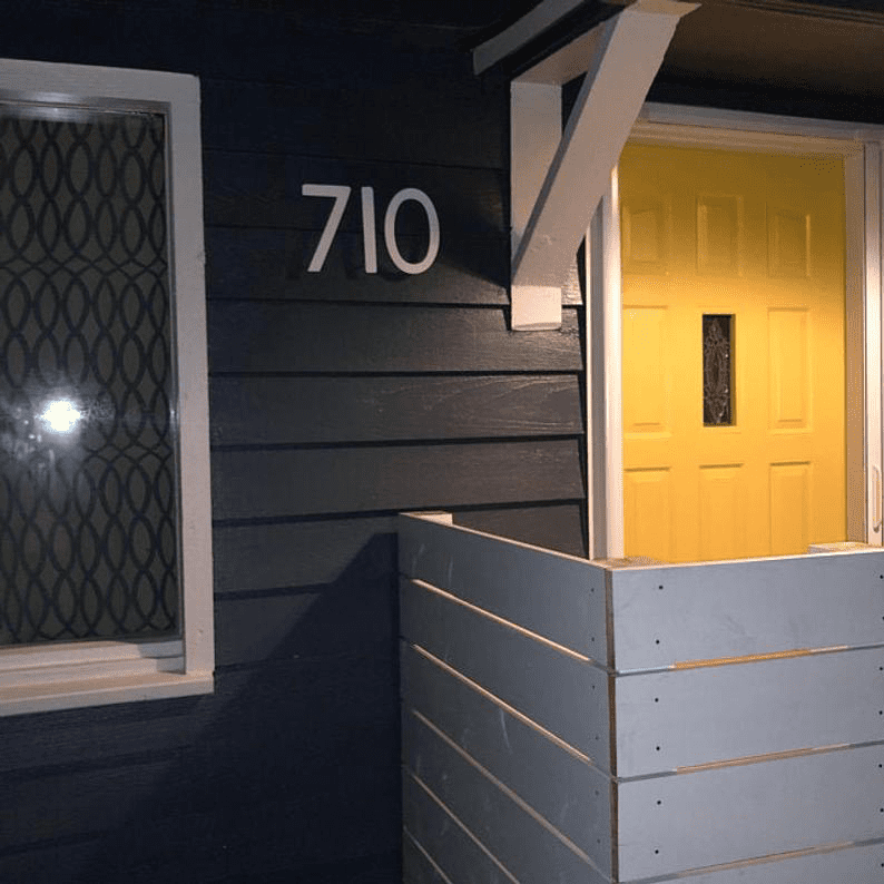 Rustica Ornamentals - Wholesale Outdoor Sign - Mission Style House Numbers or Letters (Set of 3)6