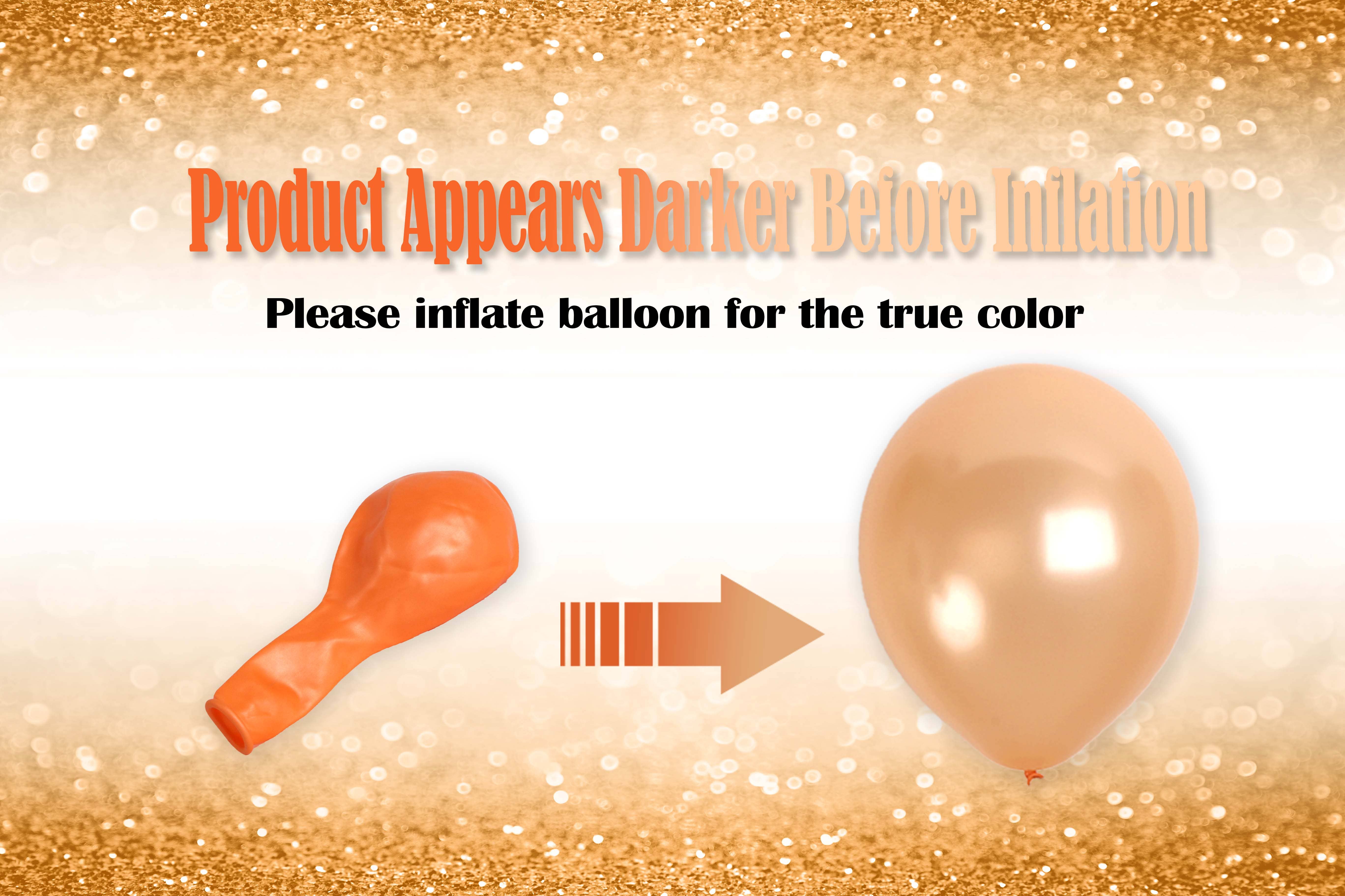 Treasures Gifted - Wholesale Balloon - Pearl Champagne Balloons - 12 Inch Latex Balloons1