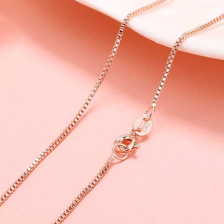 Amy and Annette - Wholesale Link & Chain Necklace - 16"-24" Box Chain