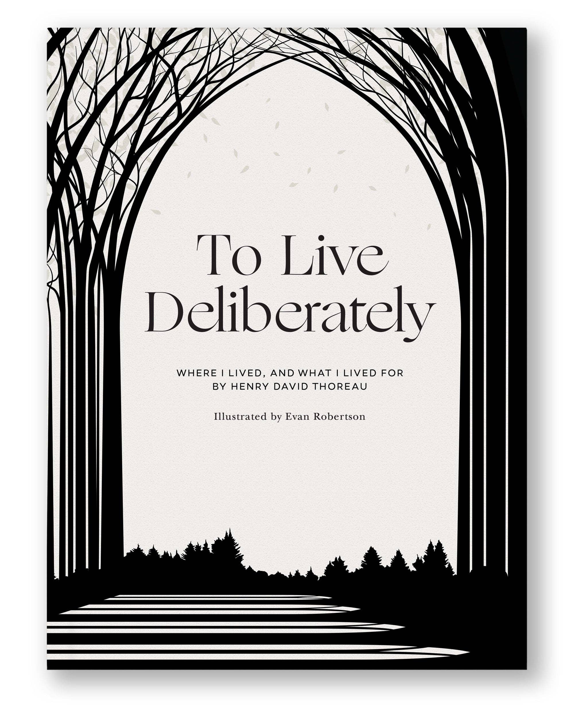Obvious State - Wholesale Display Book - To Live Deliberately, Henry David Thoreau1