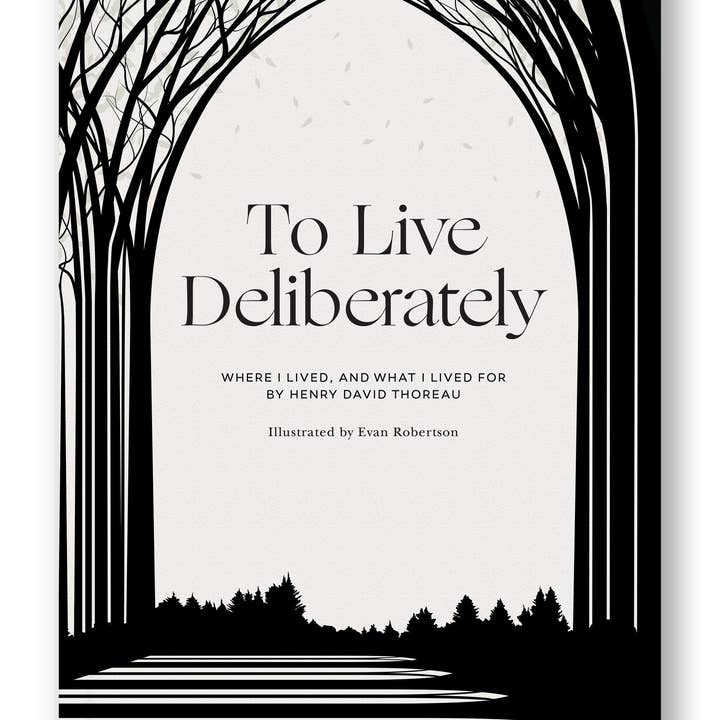Obvious State - Wholesale Display Book - To Live Deliberately, Henry David Thoreau1