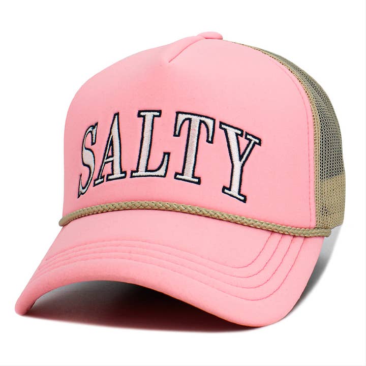 Sensibling Corp. - Wholesale Trucker Hat - Women's - SALTY Message Mesh Back Trucker Hat
4