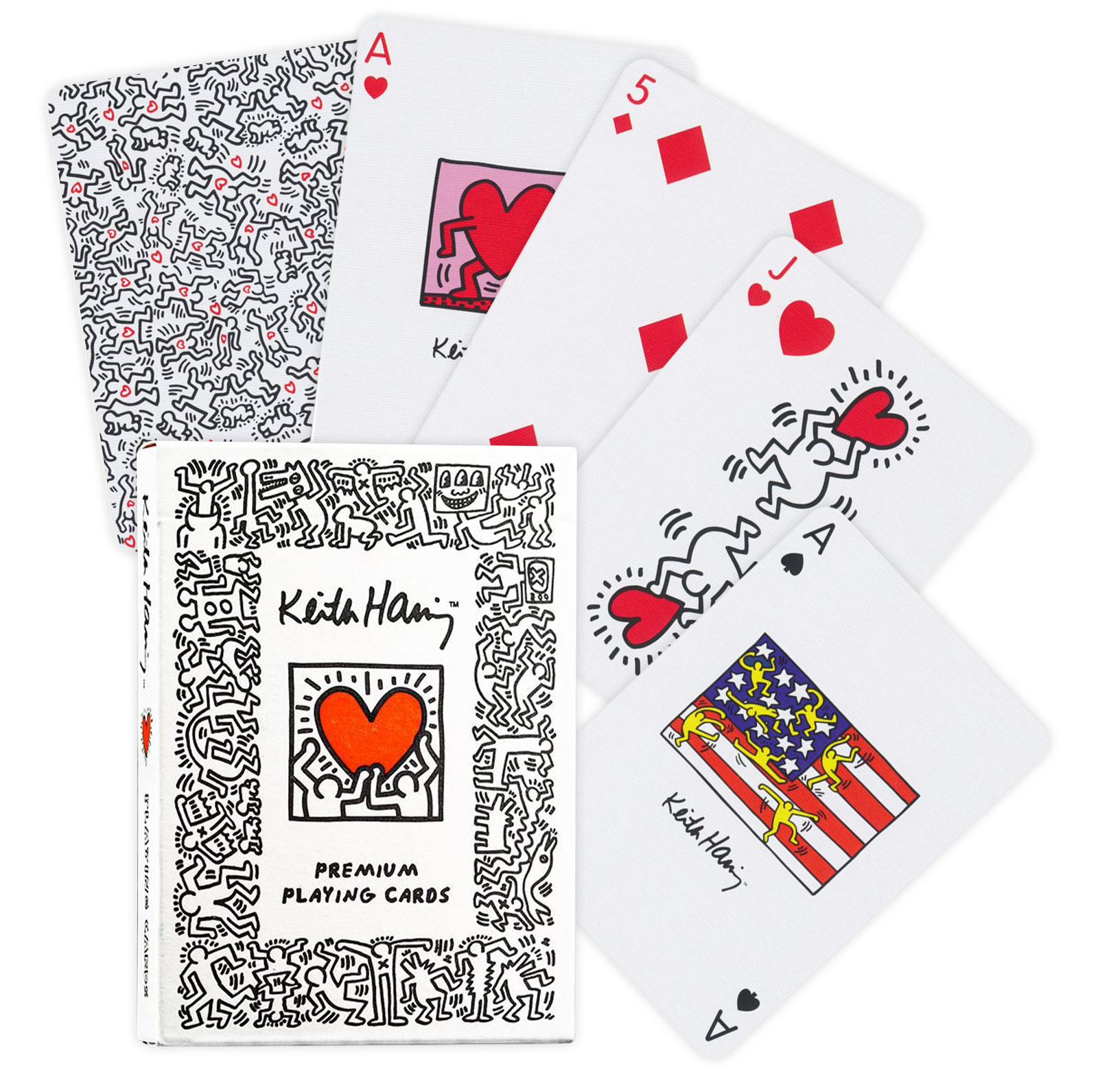 Cardshouse - Wholesale Playing Cards - Keith Haring Playing Cards Theory110