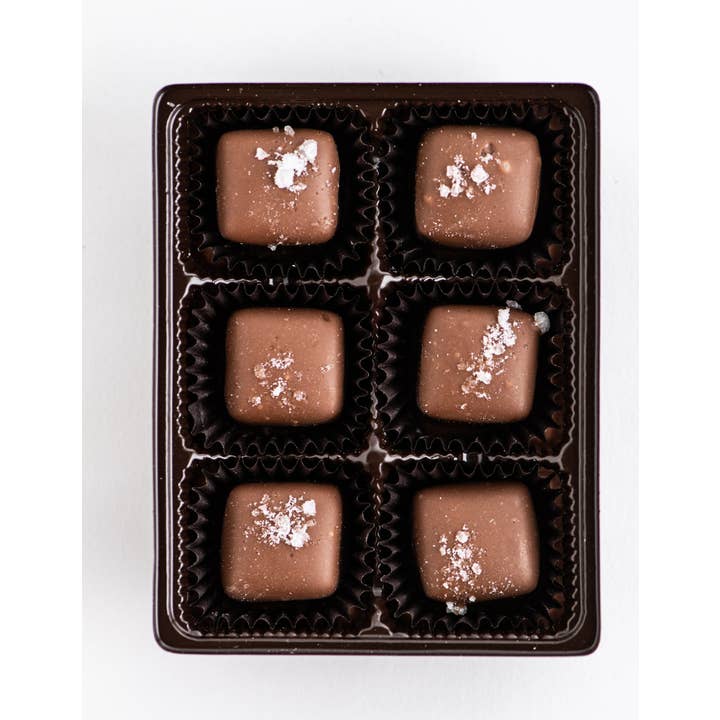 Bixby Chocolate - Wholesale Chocolate Box - Milk Chocolate Sea Salt Caramels Gift Box1