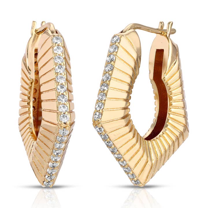 Phoebe hoepels voor wholesale door Leeada Jewelry