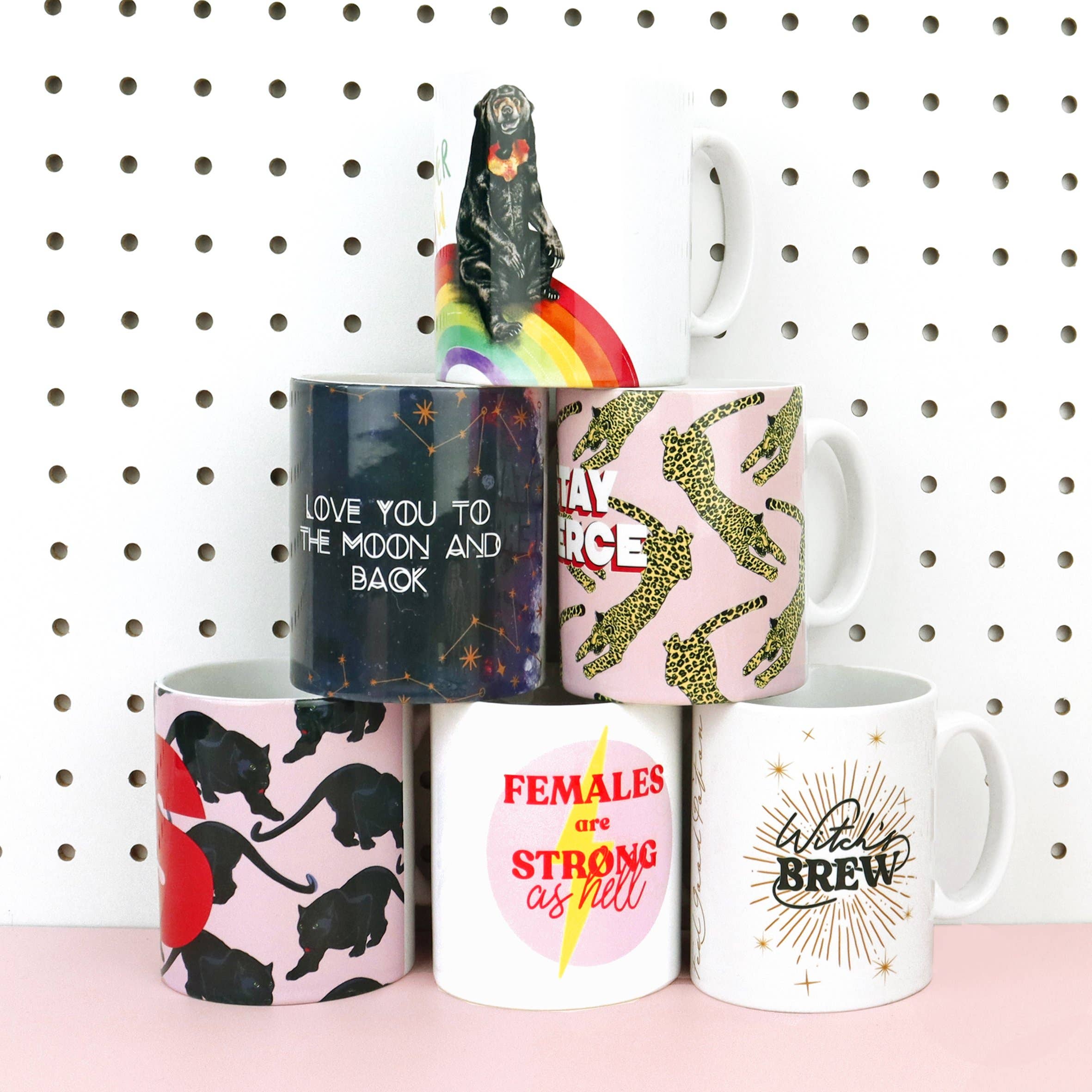 Fawn & Thistle Ltd (US Duties Paid) - Wholesale Coffee Mug - Females are Strong as Hell Mug | Feminist  Coffee  Mug3