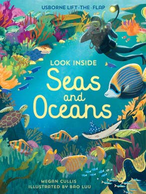 Look Inside Seas and Oceans: Usborne for wholesale by HarperCollins