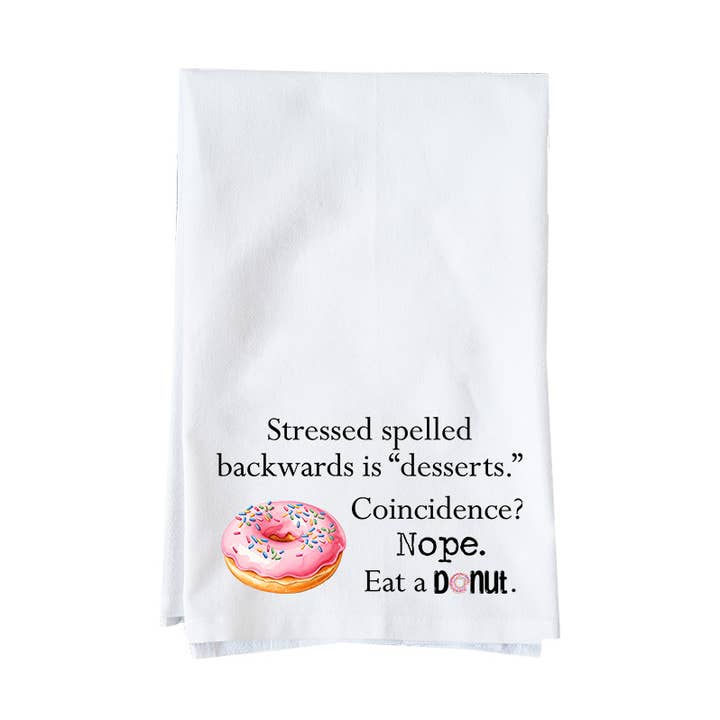 Eat A Donut Kitchen Towel and other Purchase Wholesale donut flour. Free Returns & Net 60 Terms on Faire trending on Faire.