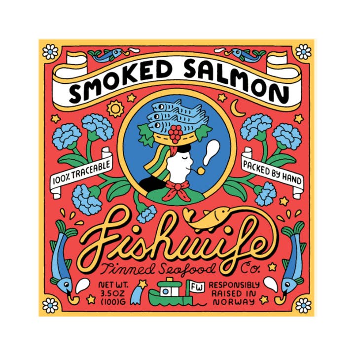 Fishwife - Wholesale Tinned Fish - Smoked Atlantic Salmon