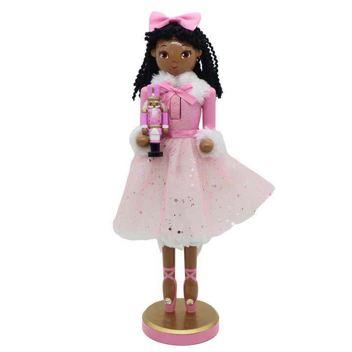 12"BLACK CLARA BALLERINA NUTCRACKER for wholesale by Kurt S. Adler, Inc.