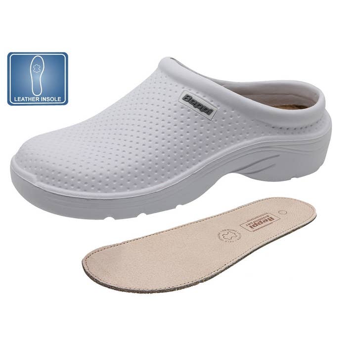 Comfortabele Witte Herenpantoffels Beppi-2146614 voor wholesale door BeShoes Distribuição