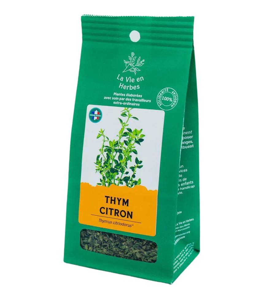 Ecohesens - Wholesale Herbs - Organic lemon thyme - bulk pouch 35 g - La Vie en Herbes
