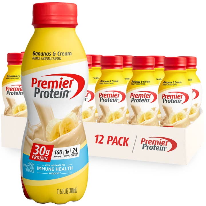 L&F Universal Goods – wholesale Protein/superfood powder – PREMIER PROTEIN SHAKE - 30G PROTEIN - 12/11.5OZ BANANA CREAM
