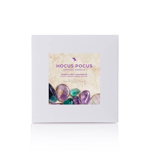 Silk oil of Morocco - Wholesale Jar/filled candle - Hocus Pocus Crystal Candle - Extra Large1