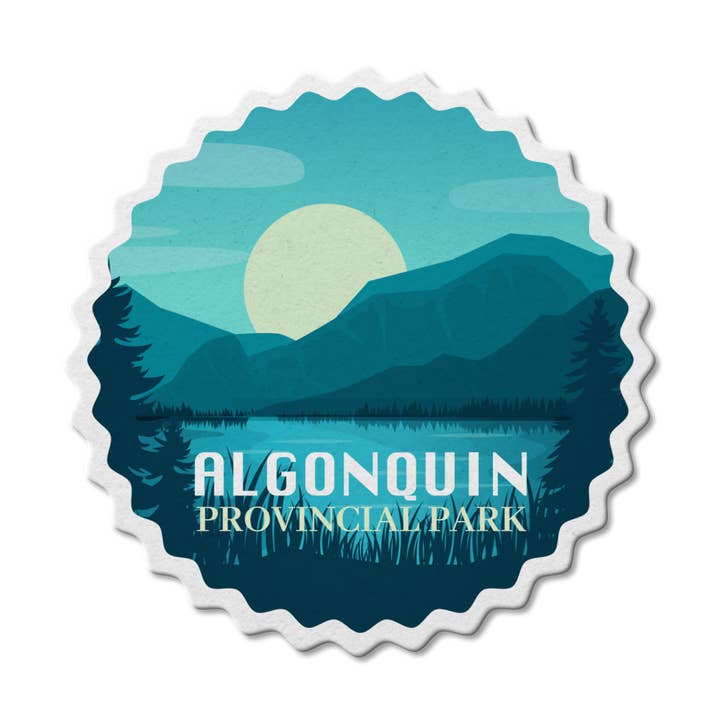 Adesivo in vinile impermeabile Algonquin Ontario Provincial Park per la vendita all'ingrosso da parte di Canada Untamed