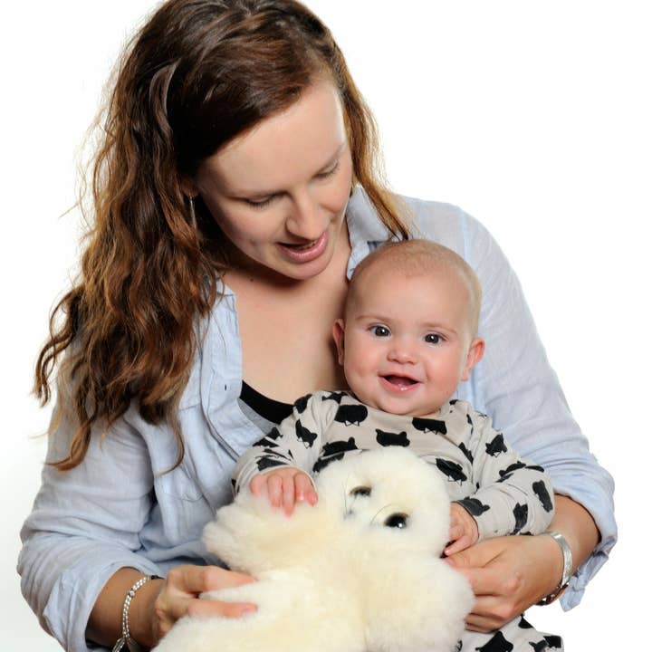 Flat Friends – wholesale Fyllda/plyschleksaker - Barn och baby – Harpa Seal Pup fårskinn leksak Jorgia