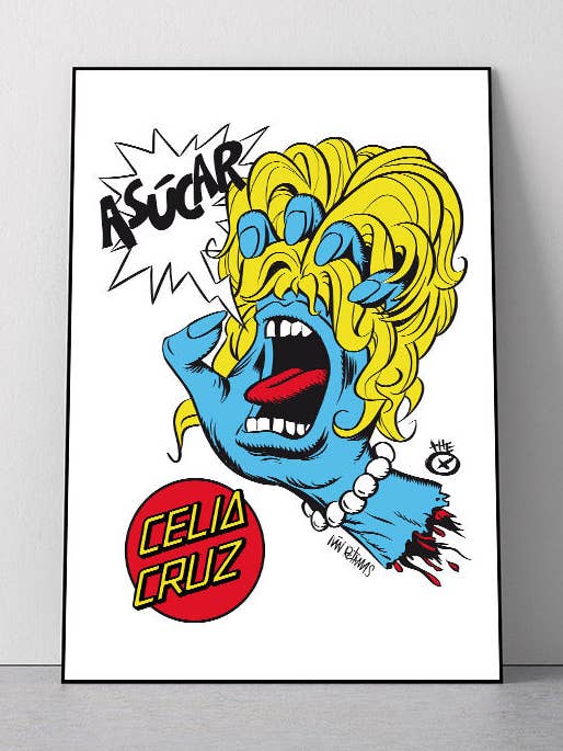 Lámina Celia Cruz para venta al por mayor de The Collective Way