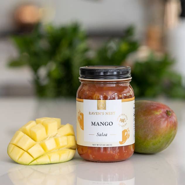 Raven's Nest Gourmet - Wholesale Salsa - Mango Salsa - 17 oz.1