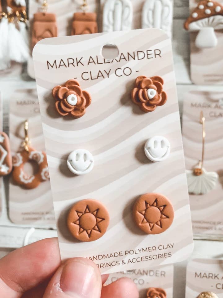 Trendy terracotta-noppenpakket voor wholesale door Mark Alexander Clay Co