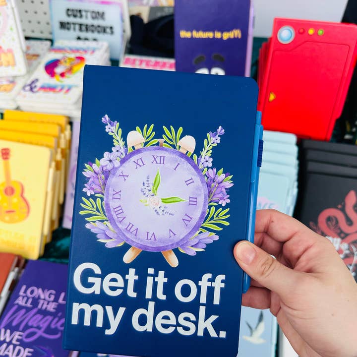 Comic Controllers - Wholesale Notebook - Get it off my desk. Notebook