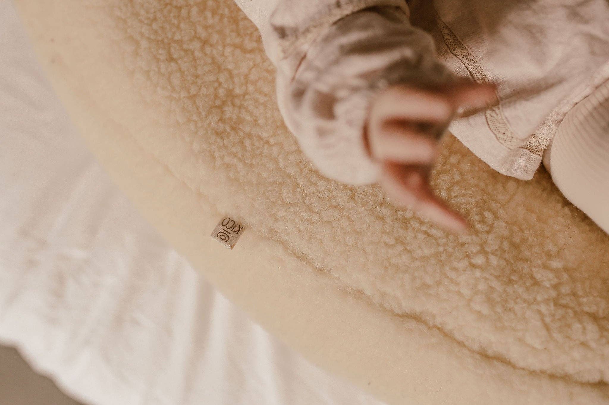 Kico Label - Vendita all'ingrosso Federe cuscino per allattamento - Premaman - Federa per cuscino da allattamento 43x63 - Lana Merino1