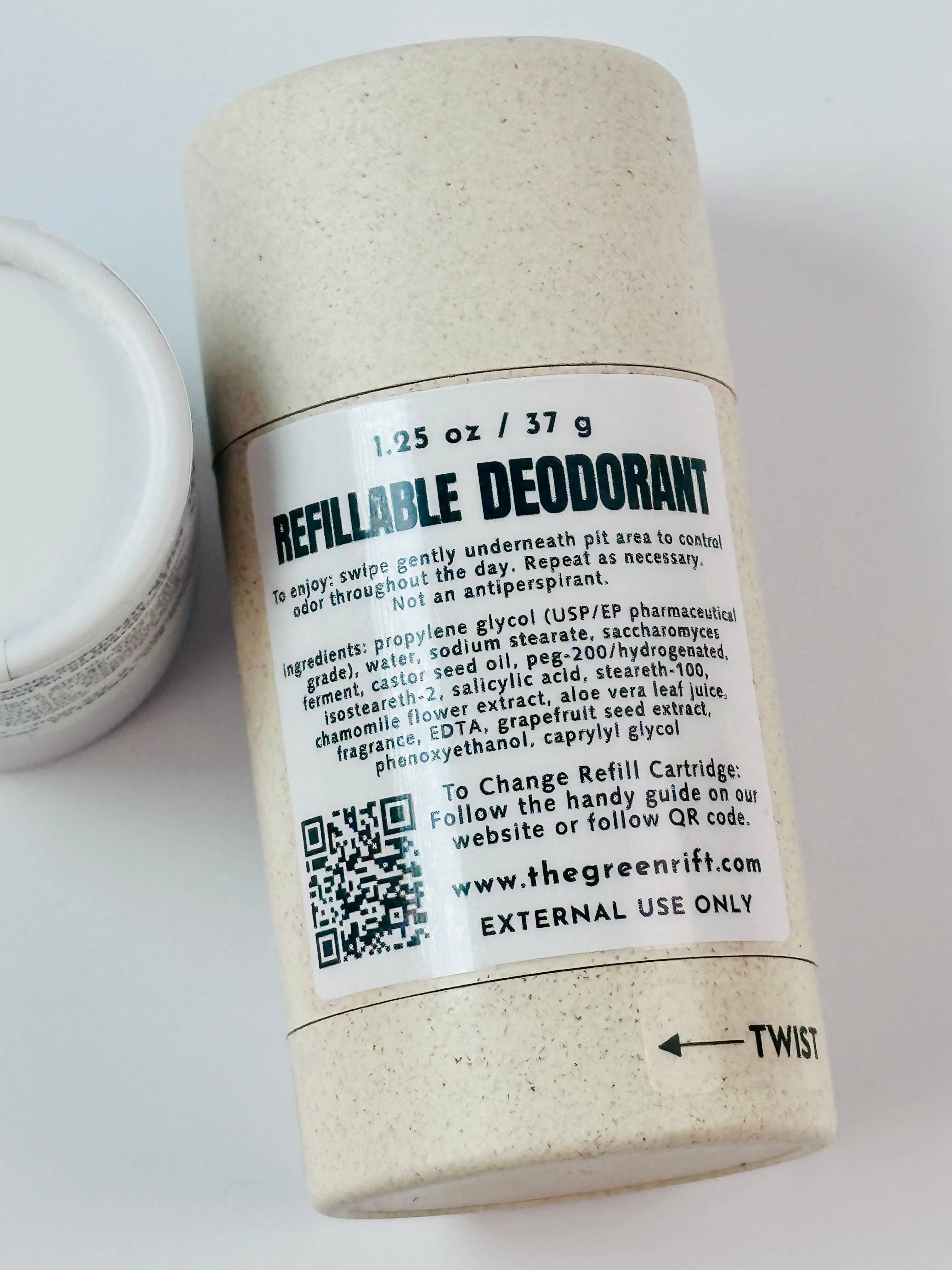 The Green Rift - Wholesale Deodorant - Women's - Bombshell Diva Pit Care Deodorant, Eco-Friendly Refillable2