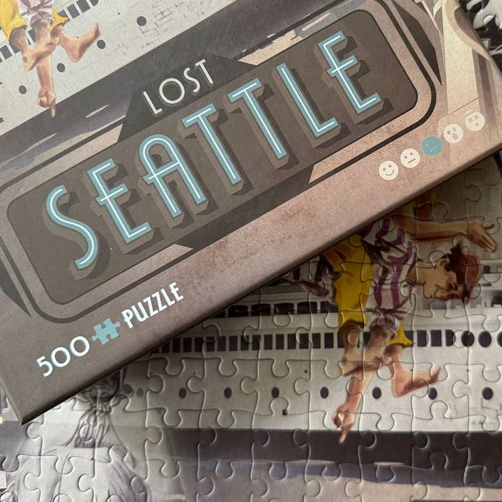 OddGoods - Wholesale Puzzle - Adult - Lost Seattle 500 Piece Jigsaw Puzzle2