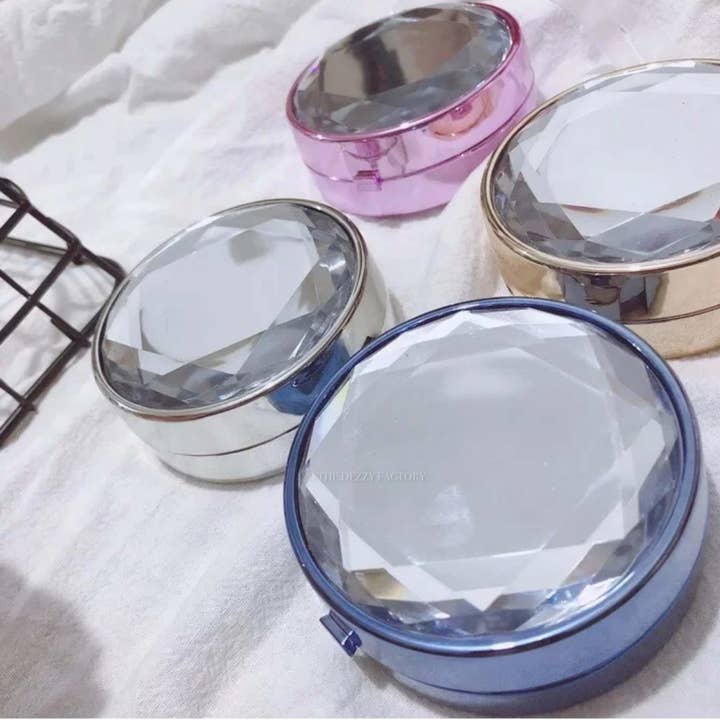 DEZZY'S - Wholesale Eyewear Cases & Holders - Women's - Diamond lens case | blue